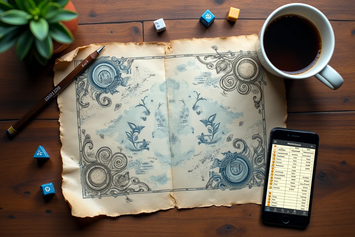 Vue aérienne d'une carte annotée des zones Dofus avec données de rentabilité des ressources niveau 200