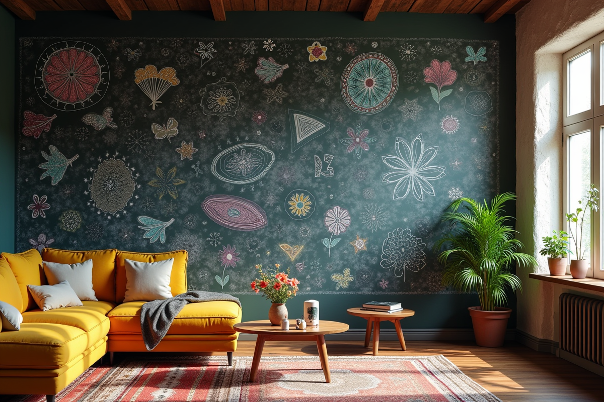 peinture craie