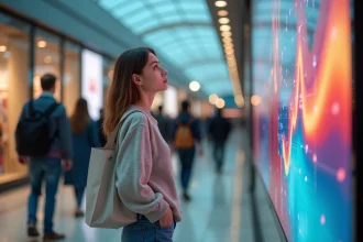 Publicité influençant les comportements d'achat et tendances de consommation