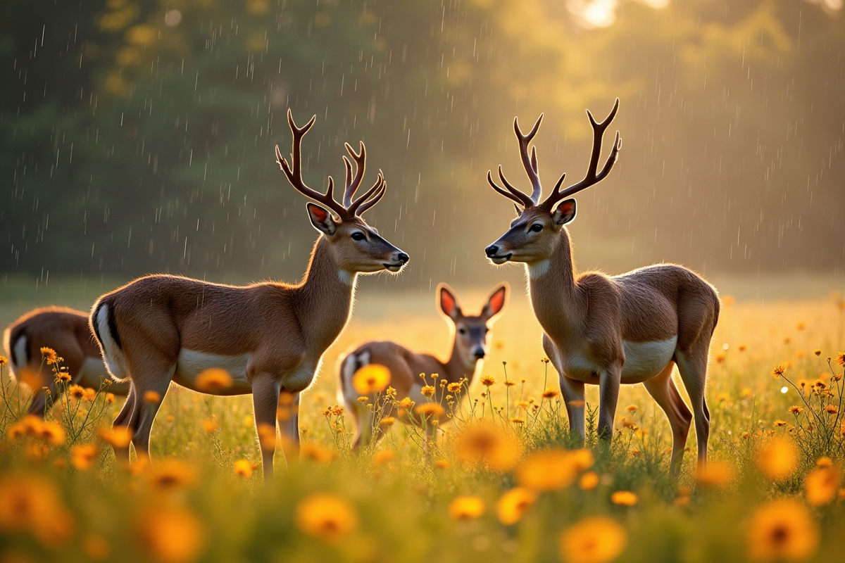 animaux pluie