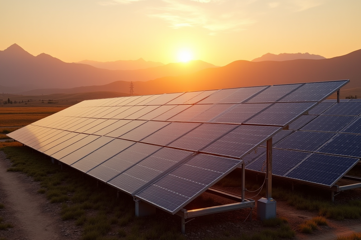 panneaux solaires